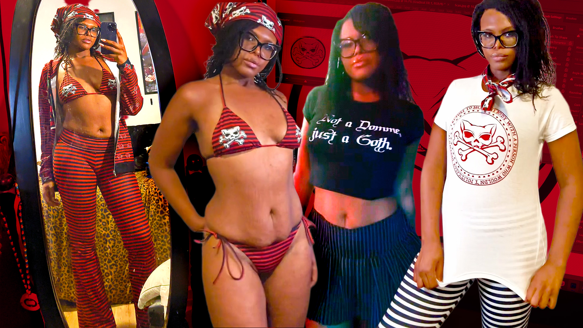 Trying On My New Merch